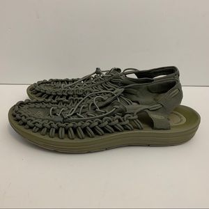 Keen UNEEK Olive Green Bungee Cord Sport Sandals